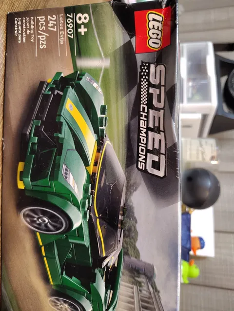 LEGO SPEED CHAMPIONS: Lotus Evija (76907) Brand New Unopened Box Damaged