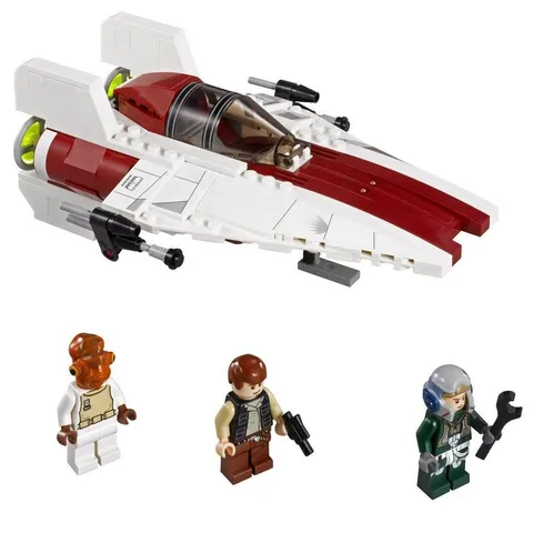 LEGO Star Wars 75003 A-wing Starfighter COMPLETE (No Box/Manual)