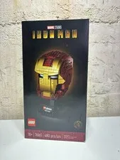 LEGO Marvel Iron Man Helmet 76165 NEW SEALED Retired Adult Collector Display Set
