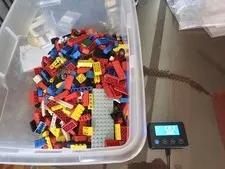  5 Pounds of Vintage LEGO Bulk Mixed Lot 80s, 90s, 00s - Bricks Parts