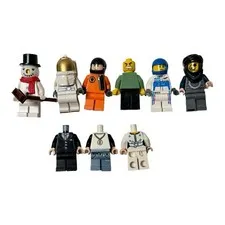 LEGO MINIFIGURES SERIES / 9 PC FIGURES & PARTS