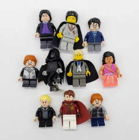 Lot of 10 LEGO Harry Potter Minifigures Vintage and New Assorted Figures #10