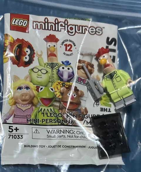 LEGO #3 Beaker New Muppets 71033 Minifigures Limited Ed. Mini Fig Loose Radio