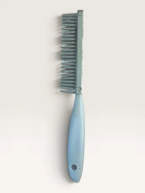 SuperStar Barbie Vintage GREY SILVER Brush LOL OMG Clone Bratz Fashion Hairbrush