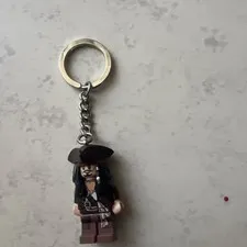 LEGO Pirates of the Caribbean , Jack Sparrow  KEYCHAIN no TAG