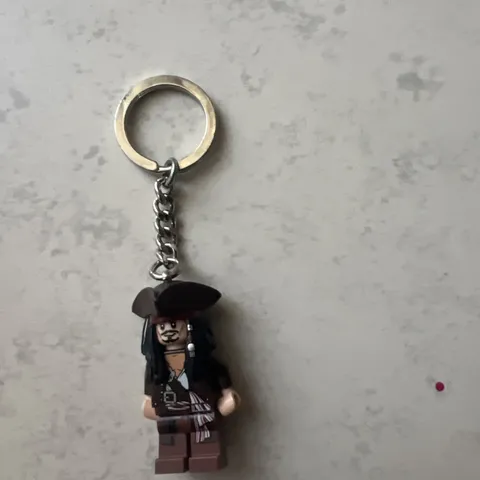 LEGO Pirates of the Caribbean , Jack Sparrow  KEYCHAIN no TAG