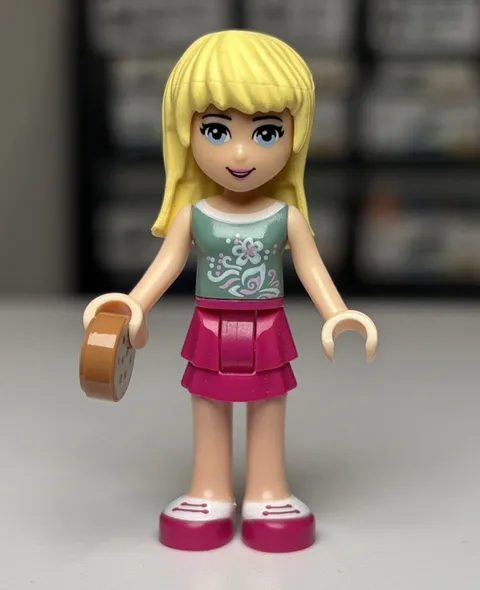 LEGO Friends Stephanie Mini Doll Minifigure frnd0065 30113 frnd065 Bake Stand