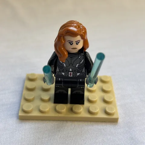 LEGO Black Widow Minifigure sh0629 76162 Marvel Super Heroes CMF Lot Rare HTF 