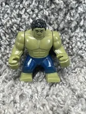 Lego Hulk Minifigure Blue Pants 76131 sh0577 Avenger Marvel Super Heroes Toy
