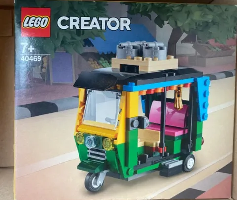 LEGO Creator Tuk Tuk 40469 155 Pieces Buildable Vehicle Display Kit New Sealed