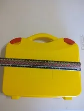 Lego Yellow Plastic Carry Case Storage Box