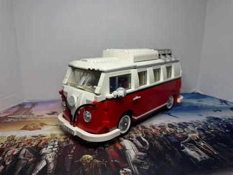Lego 10220 Creator Expert Volkswagen T1 Camper Van 100% Complete Great Shape