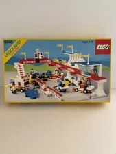 LEGO Town 6395 Victory Lap Raceway,  Complete w/ Box & Instructions Vintage