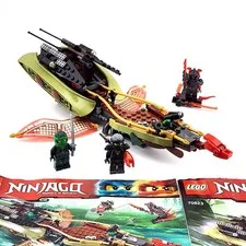 LEGO NINJAGO 70623 Destiny's Shadow COMPLETE w/ Minifigures & Manuals RETIRED