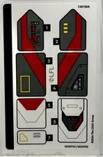 LEGO® Star Wars 75388 Jedi Bob’s Starfighter STICKER SHEET ONLY - BRAND NEW