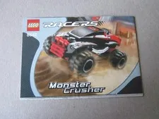 Lego Racers Building Instructions Instruction 8642 Monster Crusher