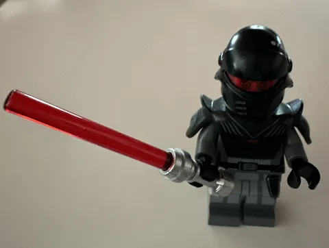 LEGO Star Wars Grand Inquisitor 75082 Minifigure with Helmet and Lightsaber