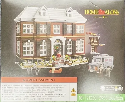 LEGO Ideas Home Alone McCallisters HouseBuilding Set 21330