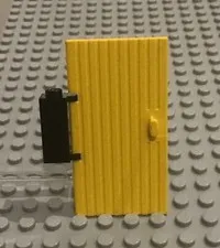 LEGO Yellow  Door 1x4x6 with Hinge, Part 3644