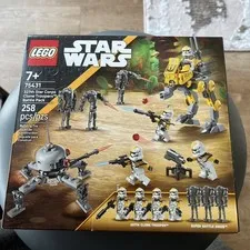 New 75431 LEGO Star Wars Disney 327th Star Corps Clone Troopers Battle Pack