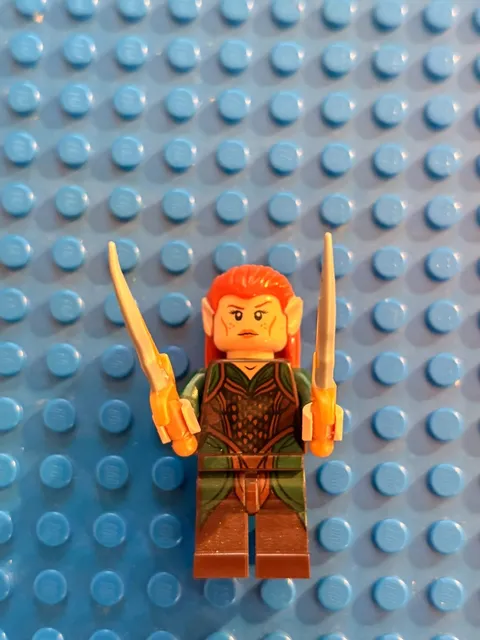 LEGO The Hobbit Lord of the Rings: Tauriel Minifigure Dark Green Outfit - lor034