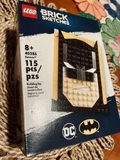 LEGO 40386 Brick Sketches Batman Brand New DC Comics Sealed Retired