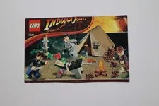 LEGO® Indiana Jones™ 7624 Jungle Duel Instruction Manual Only!