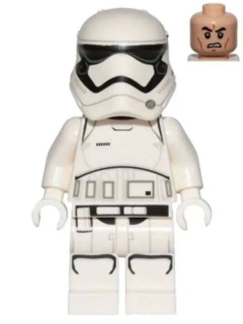 LEGO® Minifig sw0667 - First Order Stormtrooper (Rounded Mouth Pattern)