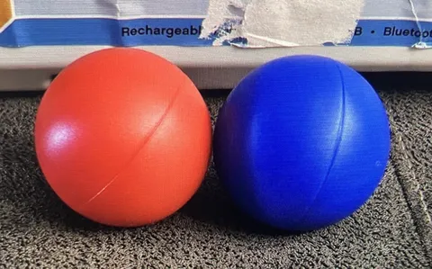 Lego Blue & Red BALL 2 1/16" 51mm Mindstorms STEM Replacement NXT EV3 Robotics