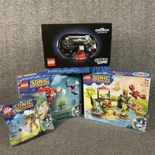 NIB Sealed LEGO Sonic Lot 30676 40769 76992 76996 Kiki Knuckles Amy Genesis