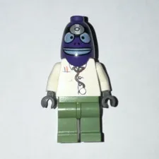 Lego Bikini Bottom Emergency Room Doctor - Chest Pocket (bob017b)