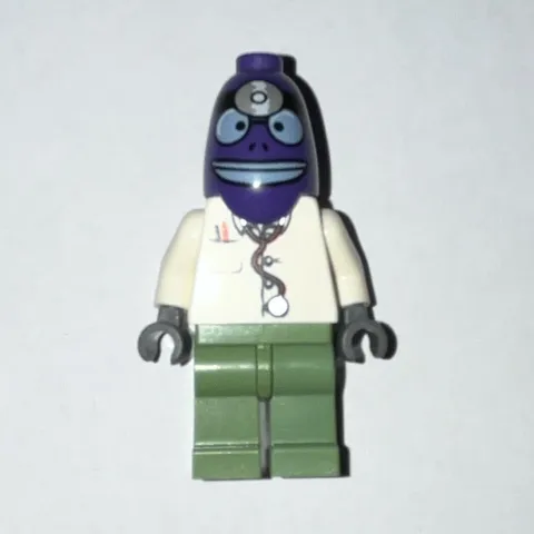 Lego Bikini Bottom Emergency Room Doctor - Chest Pocket (bob017b)