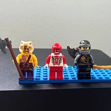 LEGO Ninjago Minifigures Lot of 3