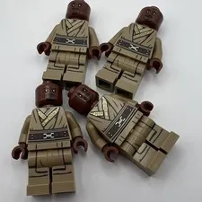 LEGO Kelleran Beq Minifigure Lot x4 75378 BARC Speeder Escape Star Wars NEW