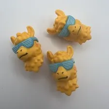 LEGO Party Llama Minifigure Heads x3 Lot 43105 Vidiyo Party Llama BeatBox NEW