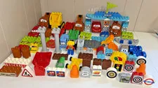 Lego Duplo Disney Cars Lightning McQueen Mac Mater Lot of 86 Pieces Parts Gift