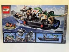 LEGO Jurassic World: Baryonyx Dinosaur Boat Escape (76942) NEW, RETIRED
