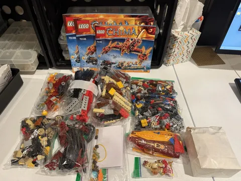 LEGO Chima Flying Phoenix Fire Temple 70146 | 95% Complete READ DESC