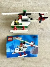Complete Lego Set #6515 w/ Manual Stunt Copter OCTAN Vintage