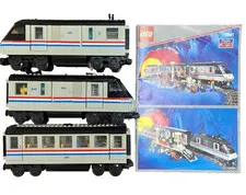 LEGO 10001 Metroliner Train with Tracks and Catalog