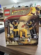 LEGO Indiana Jones: Escape From the Lost Tomb (77013) With Extra Snakes Complete