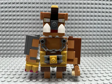 LEGO. Minecraft. Great Hog brick built minifigure (min218) from 21272