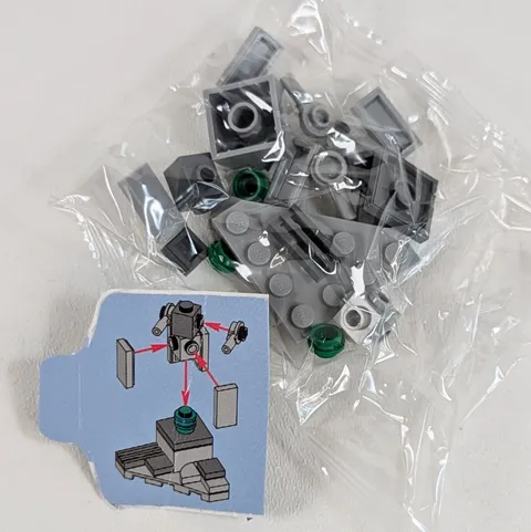 LEGO Star Wars Death Star turbolaser tower From Advent Calendar 75245  Day 11