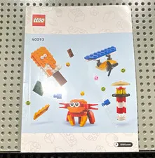 LEGO Fun Creativity 12-in-1 40593 Instruction Manual Booklet ONLY No Bricks