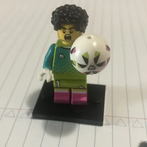 LEGO Minifigures DFB The Mannschaft Soccer Player Minifigure w/ Ball, Foil Pack