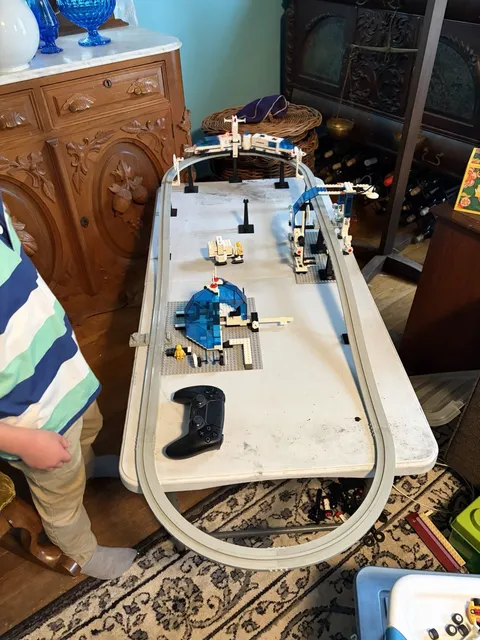 Lego - 6990 - Monorail Transport System - 100% Complete - Motor Works