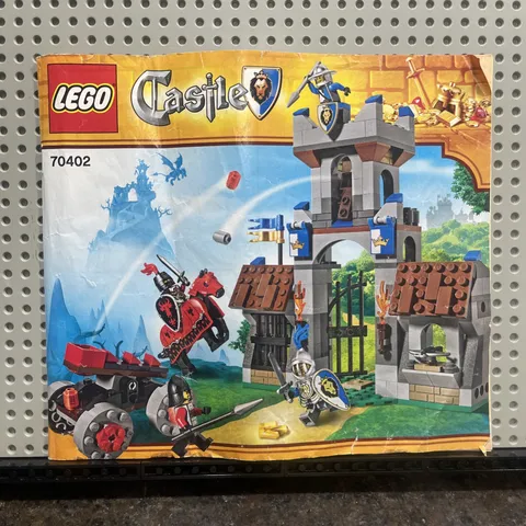 Lego Castle The Gatehouse Raid 70402 Instruction Manual Booklet Only