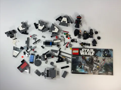 Lego 75183 Star Wars Darth Vader Transformation Set parts lot as is as found