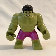 Lego 76152 Avengers BIG FIG HULK MINIFIGURE SH643 Magenta Pants VGC!