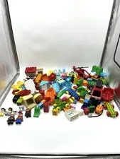 Lego Duplo Bundle Blocks Parts Pieces Bricks Baseboards Figures Toys Lot